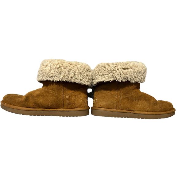 KOOLABURRA BY UGG SHORT CHESTNUT WOMAN’S BOOTS 1117813 SIZE 4 - Picture 9 of 12